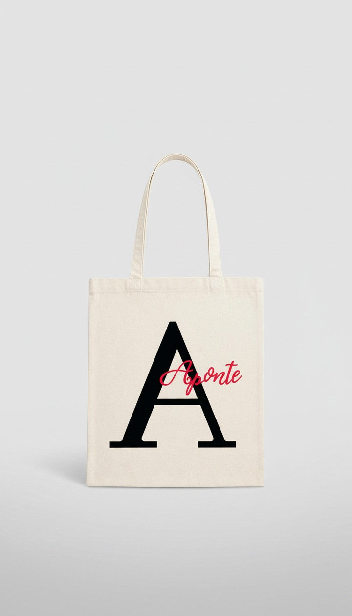Personalized Monogram Canvas Tote