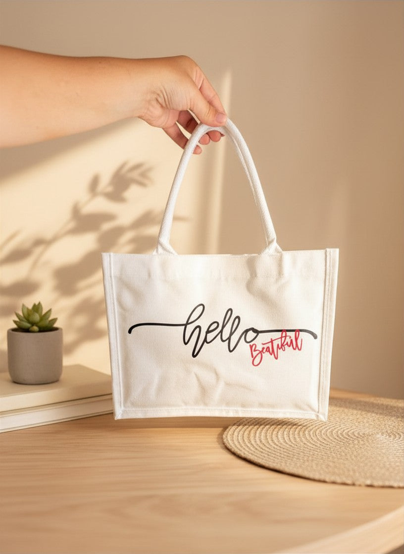 Hello Beautiful Tote