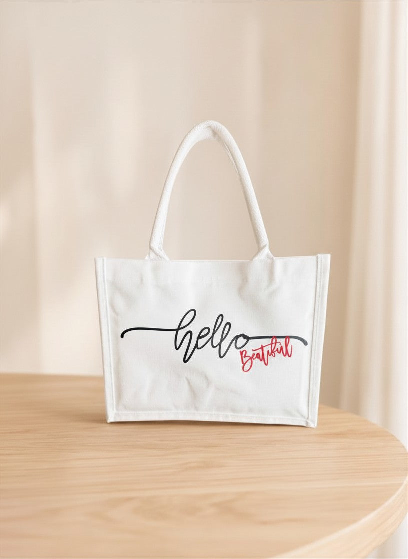 Hello Beautiful Tote