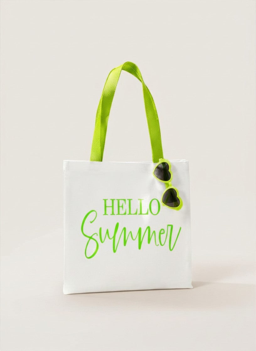 Hello Summer Cotton Tote