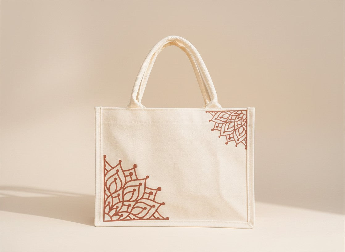 Mandala Corner Tote