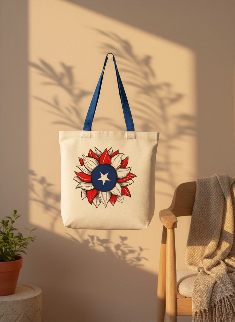 Puerto Rico Sunflower Tote