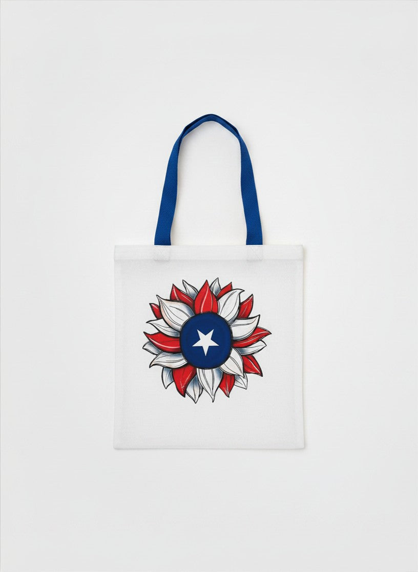 Puerto Rico Sunflower Tote
