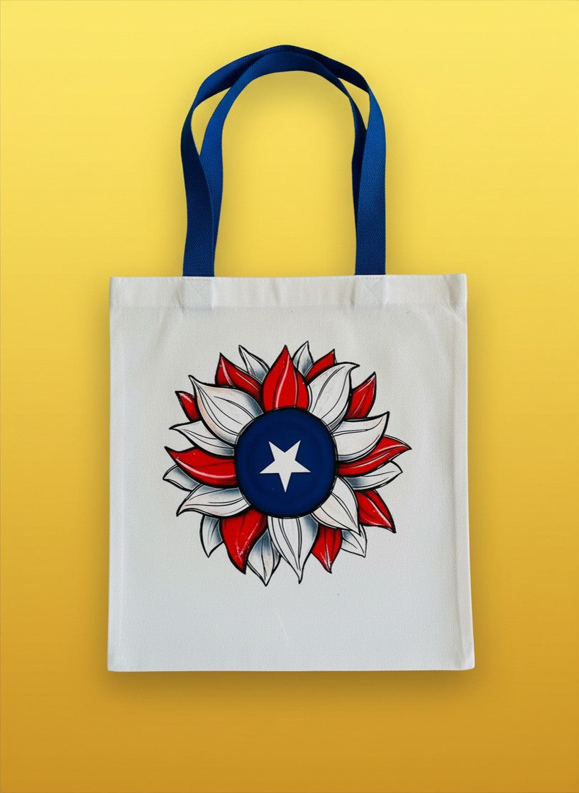 Puerto Rico Sunflower Tote