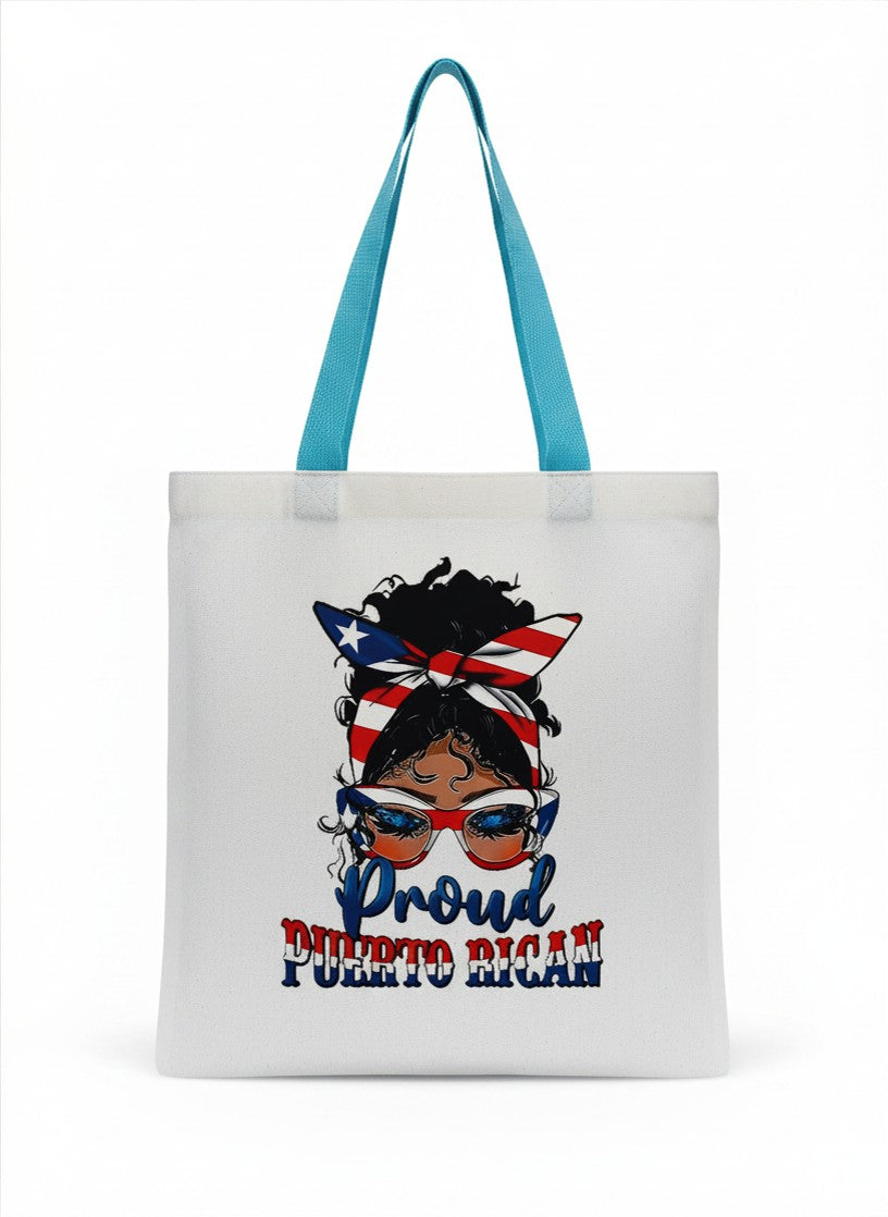 Proud Puerto Rican Bandana Tote