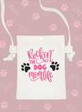 Rockin' the Dog Mom Life Crossbody Bag