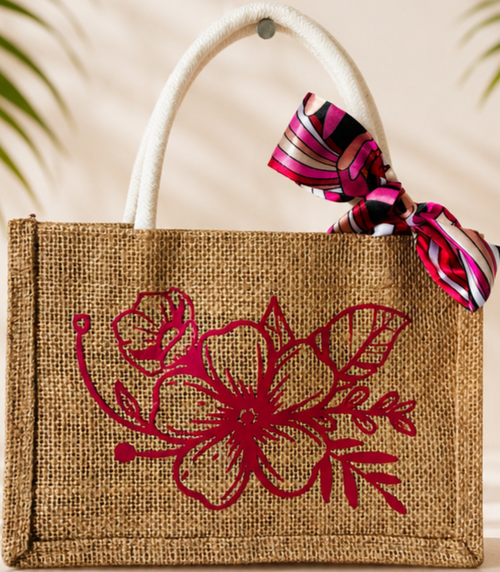 Amapola Mini Jute Tote